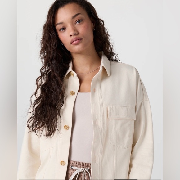 Vuori Mackenzie Cotton Shirt Jacket size S - Picture 3 of 7